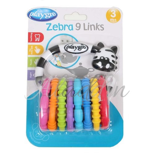 E-shop Playgro zebra s krúžkami nová 0184558
