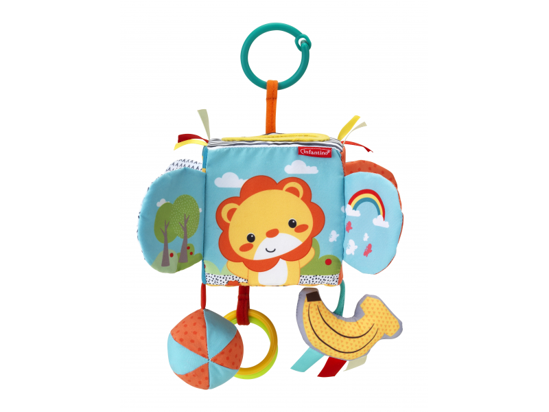 E-shop INFANTINO Závesná kocka s aktivitami Levík