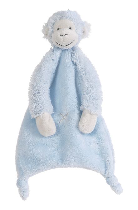 E-shop HAPPY HORSE | prítulka Opička Mickey modrá veľkosť: 28 cm
