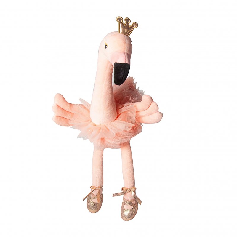 E-shop innoGIO Látková BALLERINA Flamingo 25cm