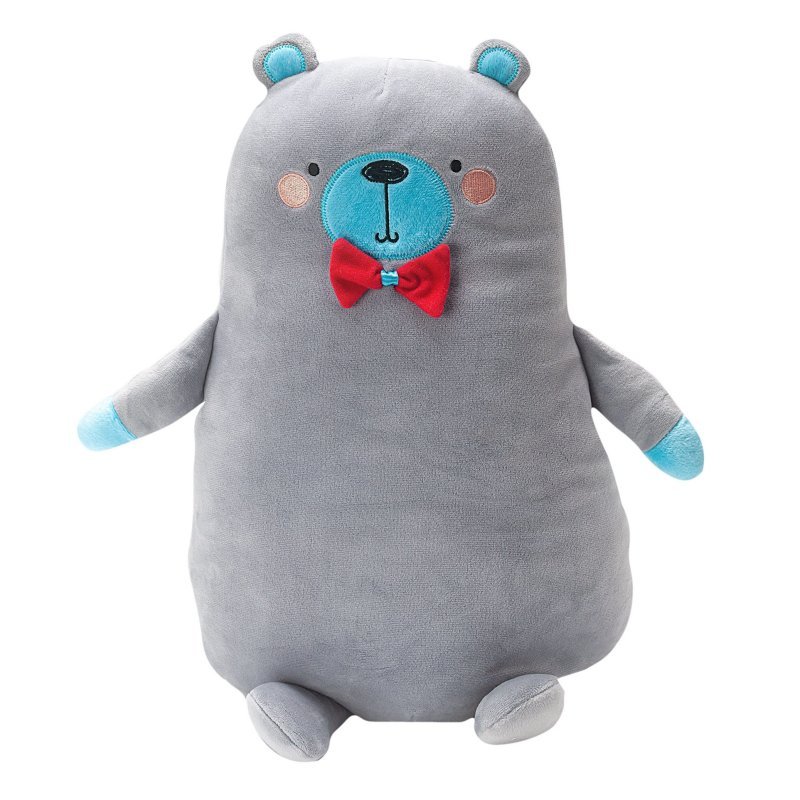 E-shop innoGIO Plyšový vankúšik veľký BEAR Grey