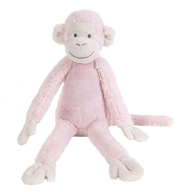 E-shop HAPPY HORSE | Opička Mickey ružová no.2 veľkosť: 43 cm