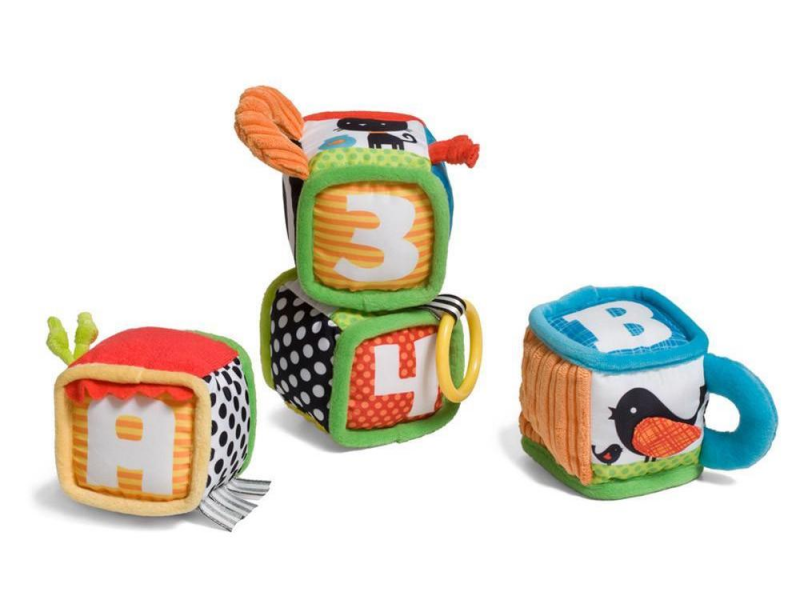 E-shop INFANTINO Textilné kocky s aktivitami 4 ks