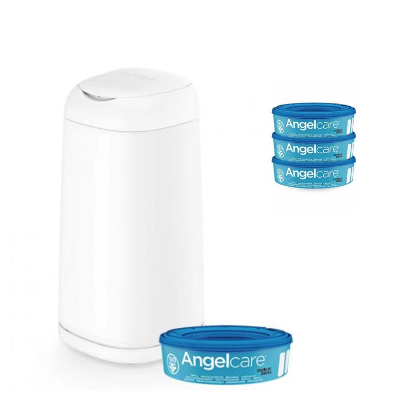 E-shop ANGELCARE Kôš na plienky Dress Up + 1 kazeta + náhradné kazety 3 ks
