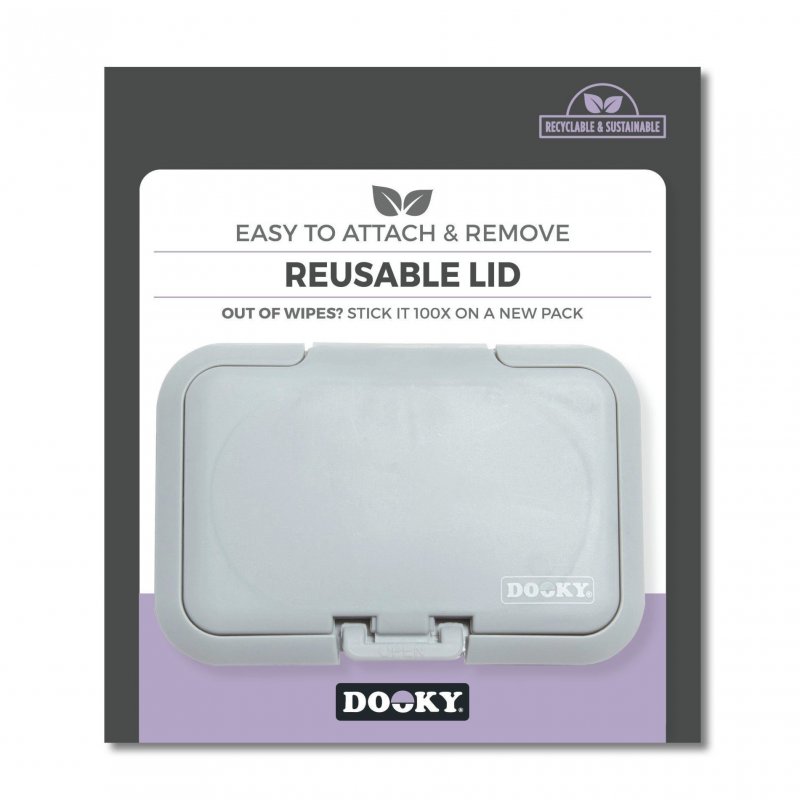 E-shop Dooky Uzáver na vlhčené obrúsky Grey Card