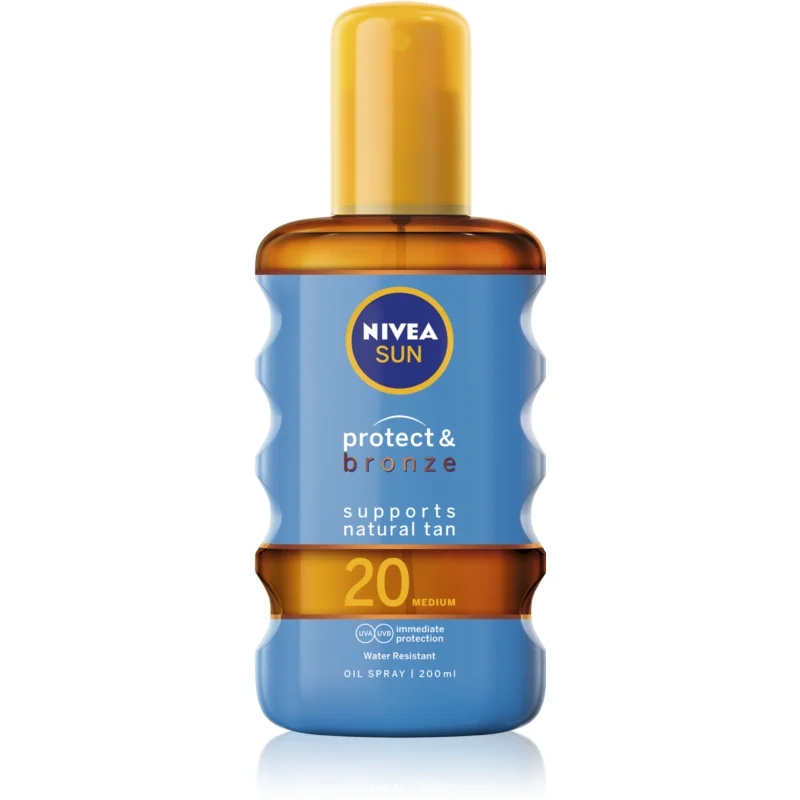 E-shop NIVEA Sun Olej na opaľovanie Protect & Bronze OF20, 200 ml