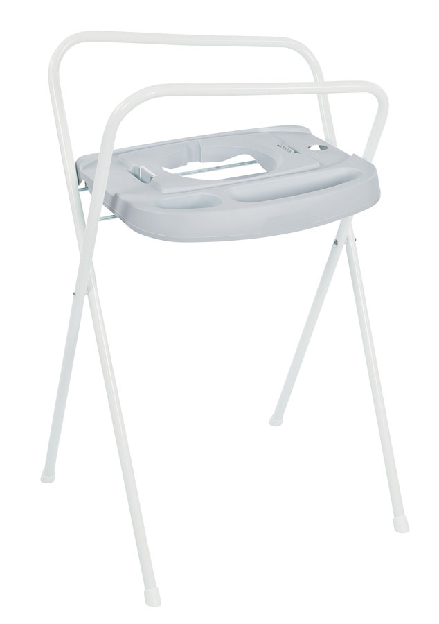 E-shop Bebe-Jou Kovový stojan Click na vaničku Bébé-Jou 103cm Light Grey