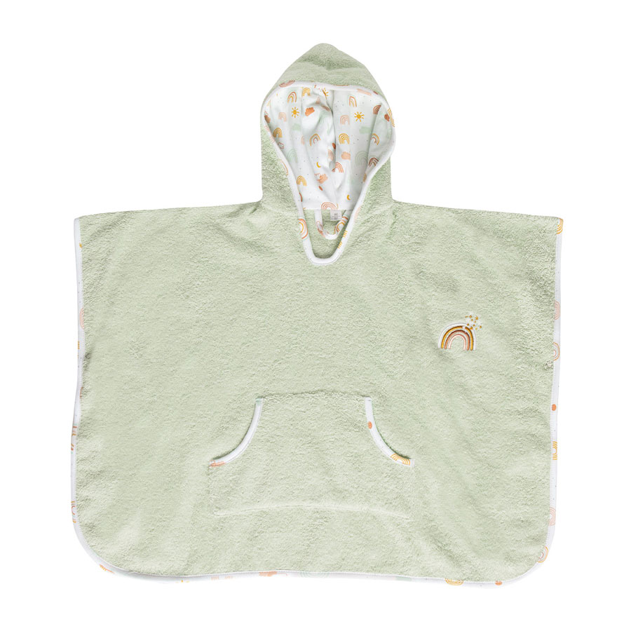 E-shop Bebe-Jou Froté pončo Bébé-Jou Rainbow Sky