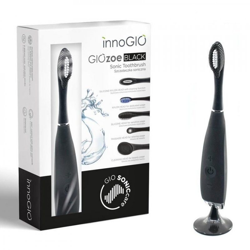 E-shop innoGIO Elektronická sonická zubná kefka GIOZoe Black