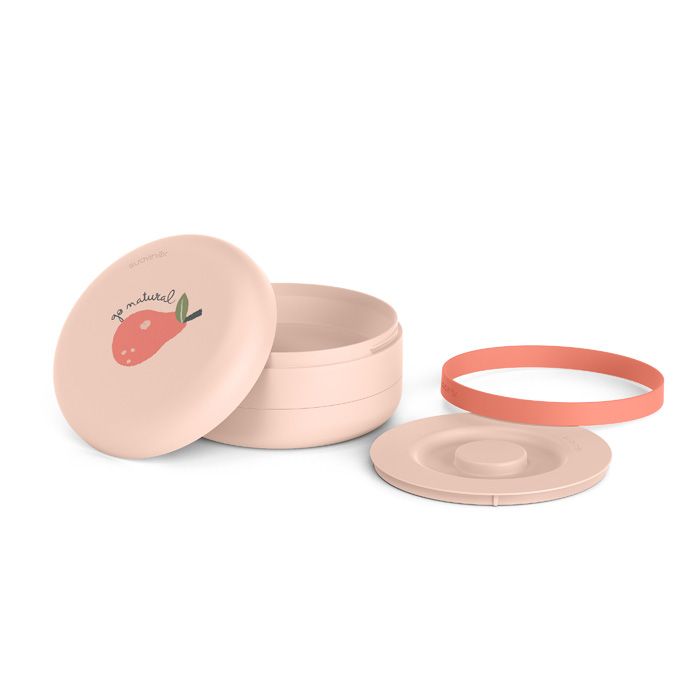 E-shop SUAVINEX | SET BENTOO GO NATURAL +4 m - růžová hruška