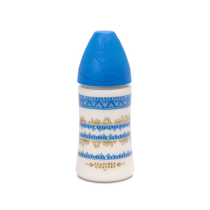 E-shop SUAVINEX | FĽAŠA PREMIUM 270ml SILIKÓN - TMAVO MODRÁ