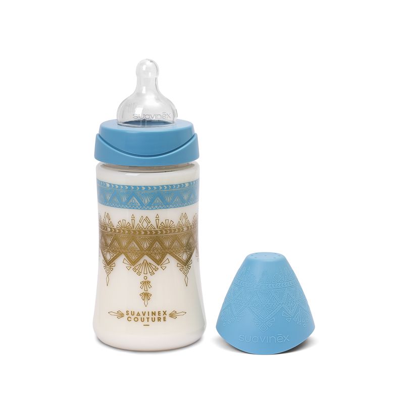 E-shop SUAVINEX | FĽAŠA PREMIUM 270ml SILIKÓN - SVETLO MODRÁ