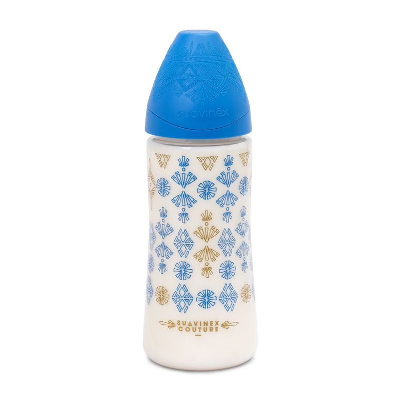 E-shop SUAVINEX | FĽAŠA PREMIUM 360ml SILIKÓN - TMAVO MODRÁ