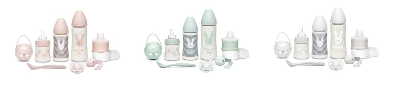 E-shop SUAVINEX | Premium novorodenecký set HYGGE - ružová