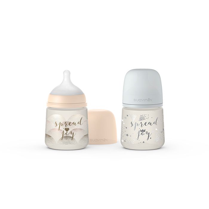 E-shop SUAVINEX l Dojčenská fľaša JOY 150 ml fyziologická S - KORUNKA