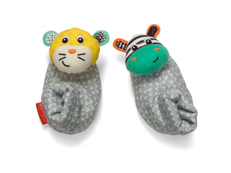E-shop INFANTINO Hrkálky na nožičky Zebra & Tiger