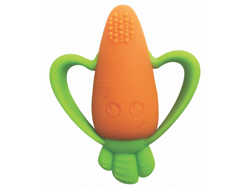 E-shop INFANTINO Hryzátko silikónové Mrkva