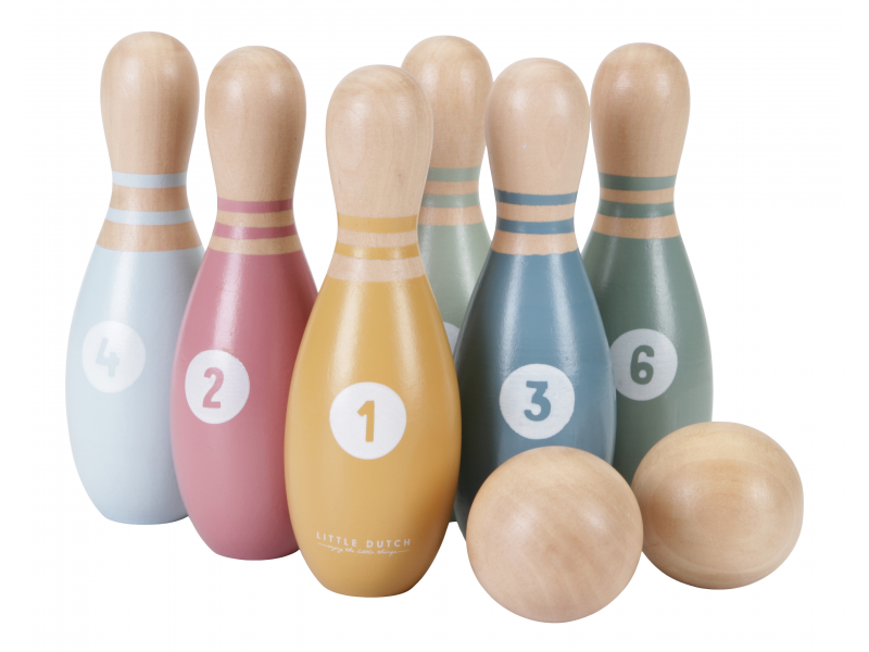 E-shop Little Dutch Bowling drevený