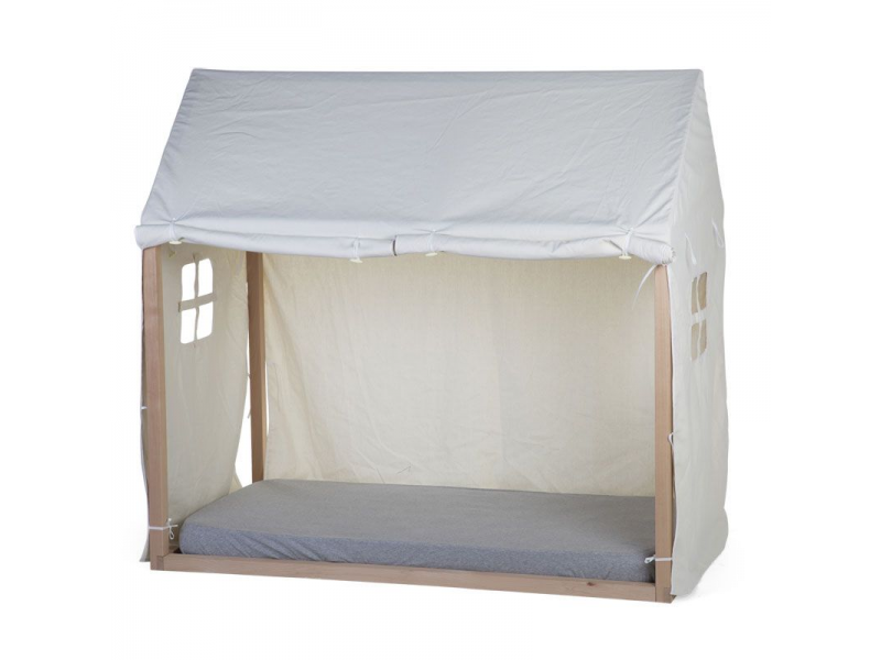 E-shop CHILDHOME Textilný poťah Tipi White na rám postele Domček 70x140cm
