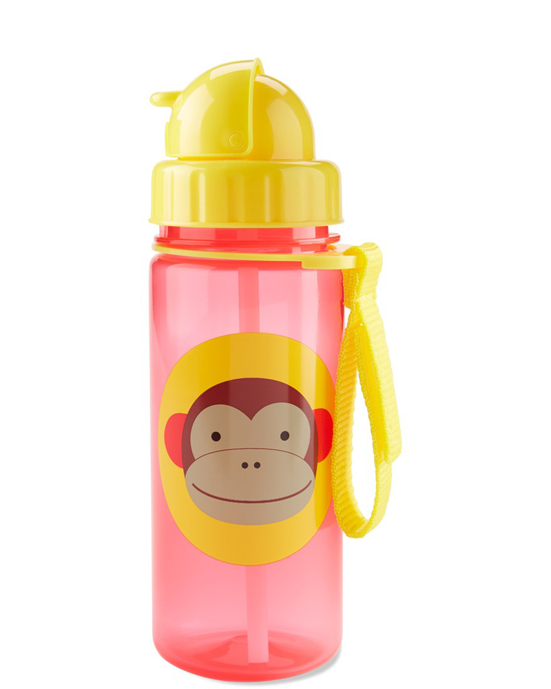 E-shop SKIPHOP SKIP HOP Zoo Hrnček so slamkou PP bez PVC a BPA Opica 12m+