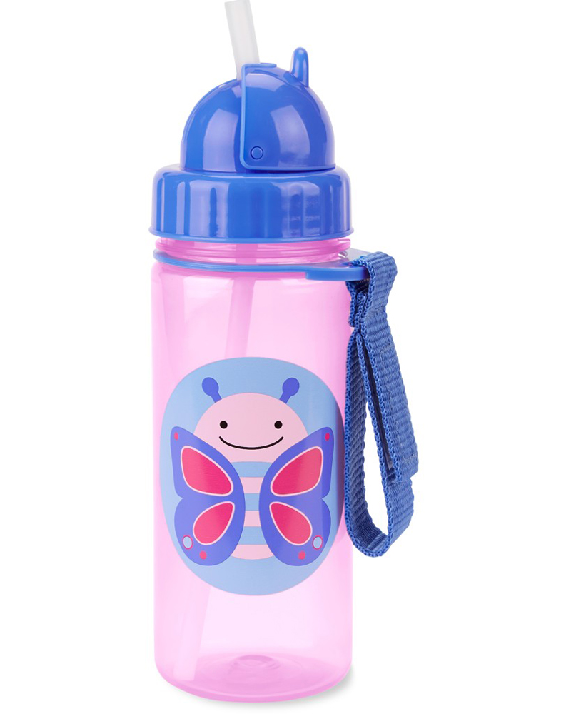 E-shop SKIPHOP SKIP HOP Zoo Hrnček so slamkou PP bez PVC a BPA Motýľ 12m+