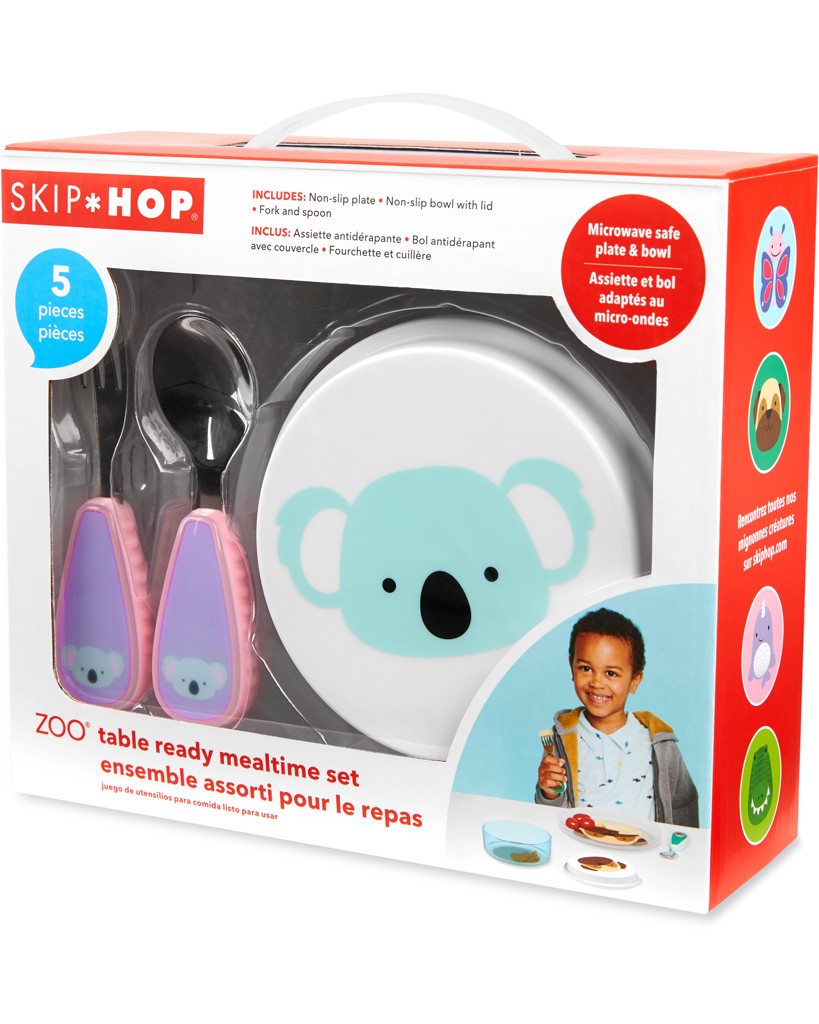 E-shop SKIPHOP SKIP HOP Zoo Set jedálenský 5 ks Koala 12m+