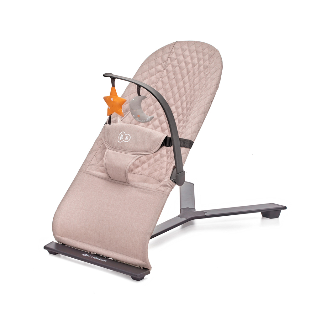 E-shop KINDERKRAFT Lehátko pohupujúce Mimi Beige, do 9kg