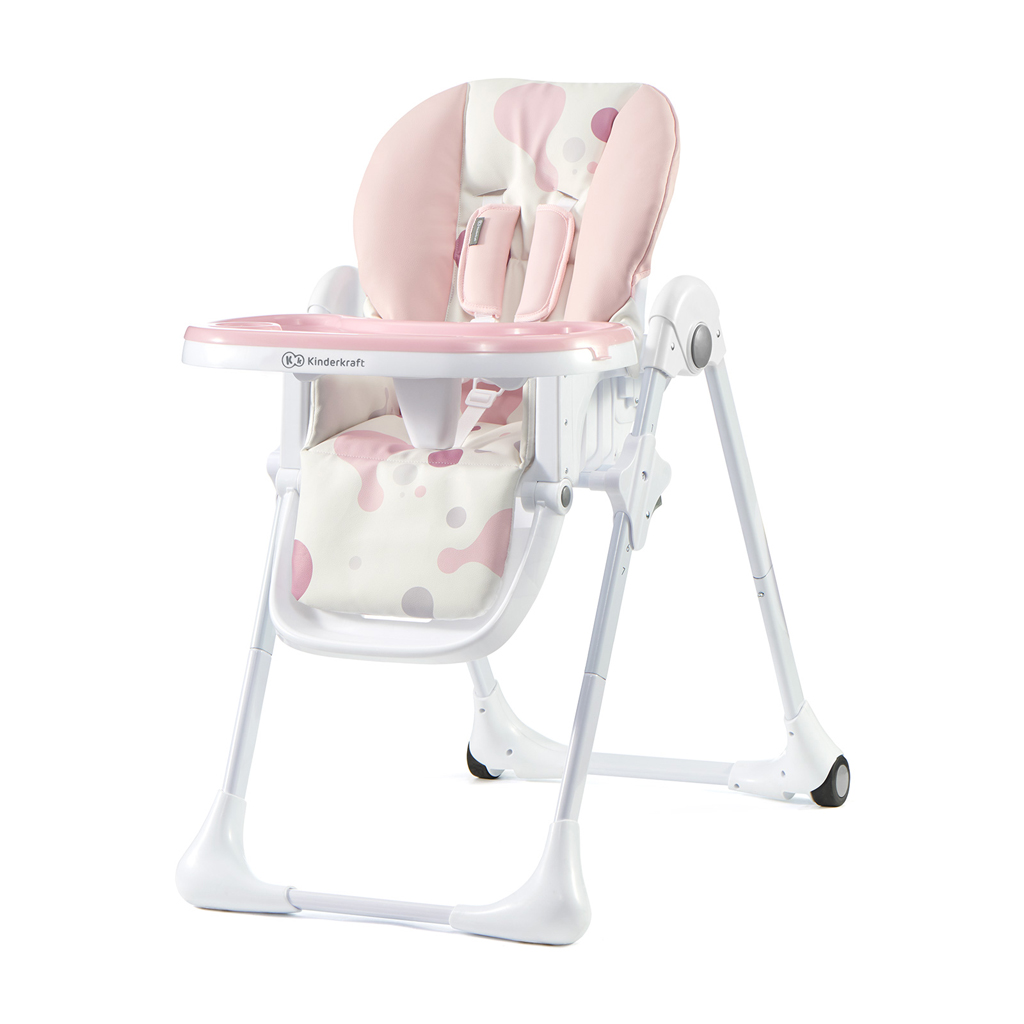 E-shop KINDERKRAFT Stolička jedálenská Yummy Pink