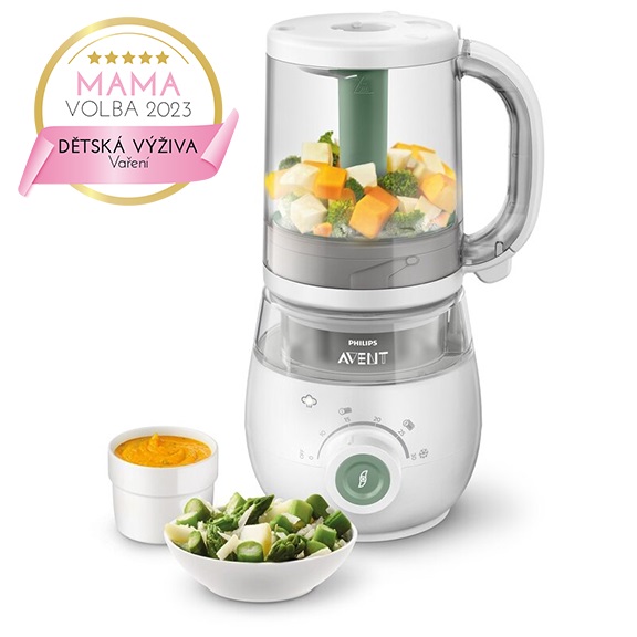 E-shop Philips AVENT Parný mixér 4v1 SCF885/01