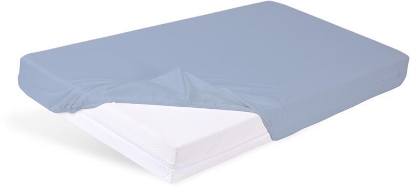 E-shop BABYMATEX Plachta ochranná s gumičkou Bamboo svetlo modrá 60x120 cm