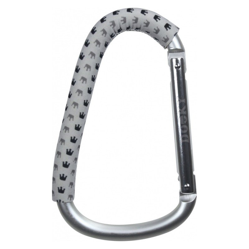E-shop Dooky Universal Hook Light Grey Crowns