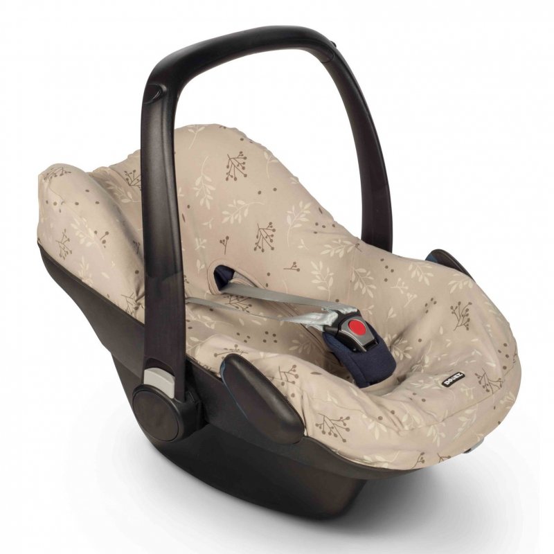 E-shop Dooky Potah na autosedačku Seat Cover 0+ Romantic Leaves Beige