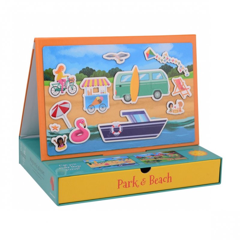 E-shop Jouéco Magnetická sada park & pláž 36m+