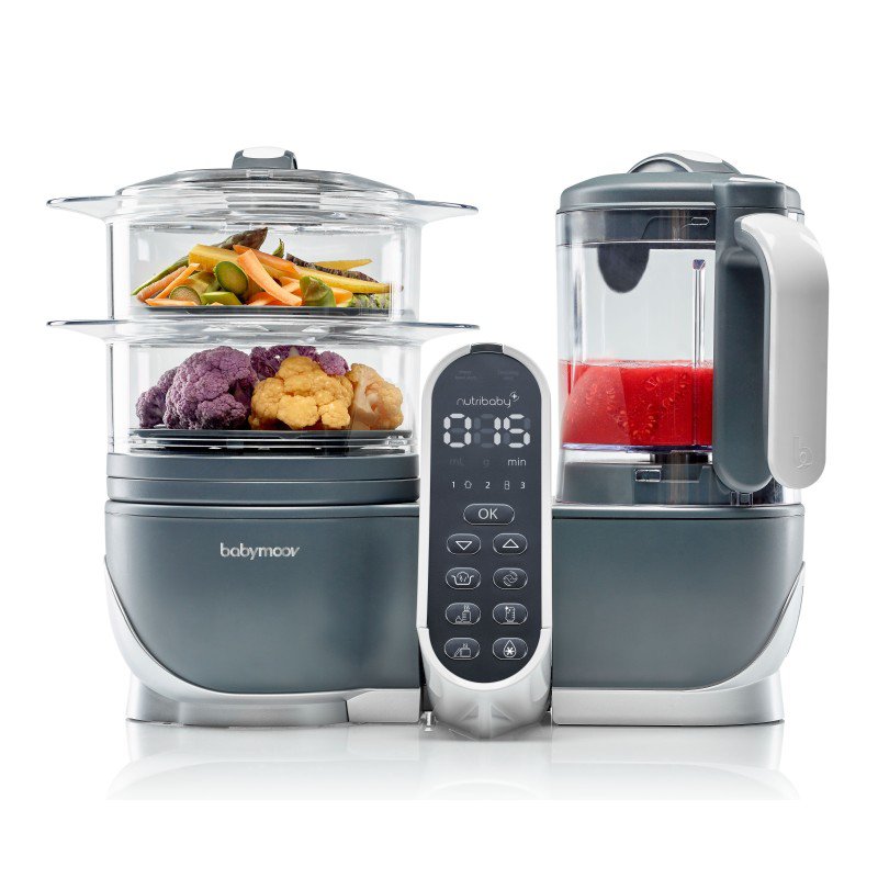 E-shop Babymoov Multifunkčný prístroj Nutribaby+ Industrial Grey