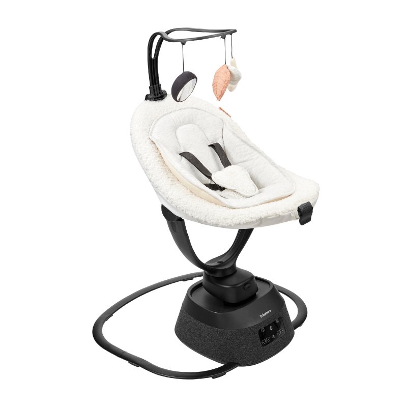 E-shop Babymoov Hojdačka Swoon Evolution Curl White