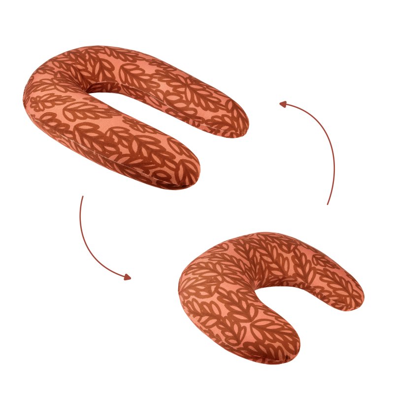E-shop Babymoov Multifunkčný vankúš B.LOVE 2v1 Vegetal Terracotta