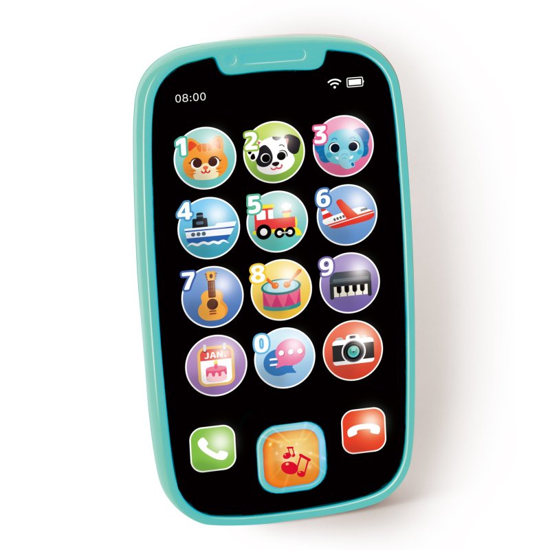 E-shop Bo Jungle Mobilný telefón B-My First Smart Phone Blue