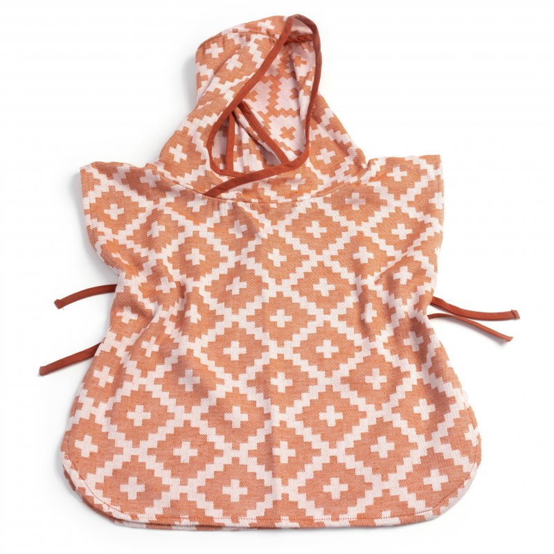 E-shop KipKep Mušelínové PONCHO S Emberglow Red