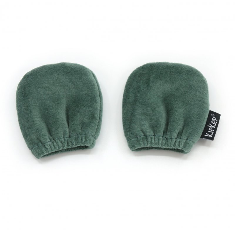 E-shop KipKep Detské rukavice proti poškriabaniu MITTENS Calming Green