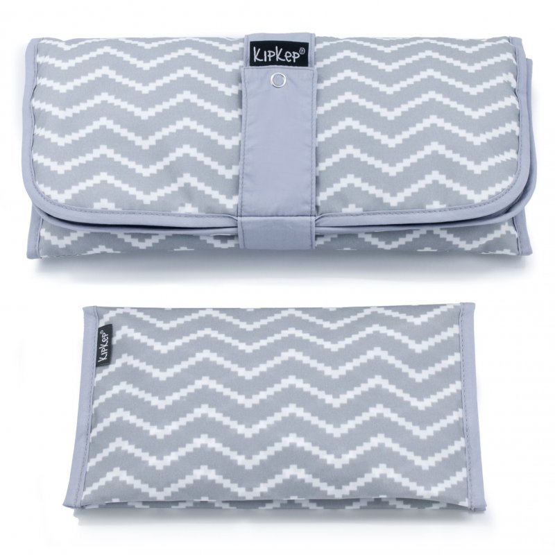 E-shop KipKep Prebaľovací set NAPPER COMBI-SET Silver Grey (bavlna)