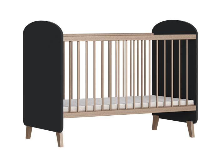 E-shop Postieľka Faktum Colette Antracit 60 × 120 cm