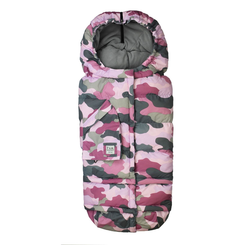 E-shop 7 A.M. enfant 7AM Enfant Blanket 212 Evolution fusak Camo Pink