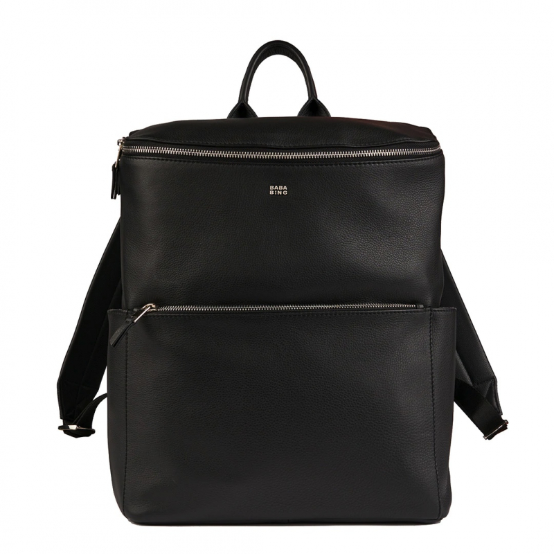 E-shop BabaBing Santo Premium prebaľovací batoh, Black