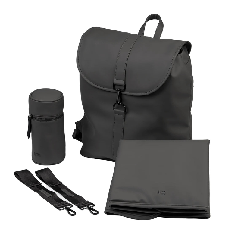 BabaBing Sorm prebaľovacia taška/ batoh, Dark Grey