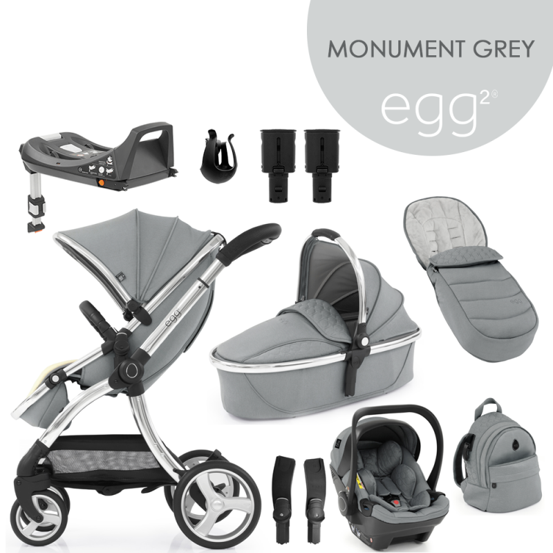 E-shop BabyStyle Egg BabyStyle Egg2 set 9 v 1 - Monument Grey 2023