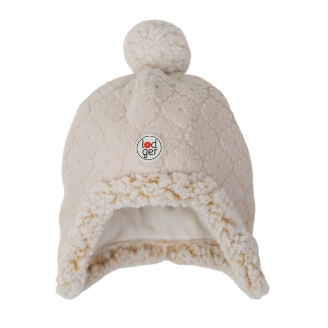 E-shop Lodger čiapka Hatter Folklore Fleece Birch veľkosť:3–6m