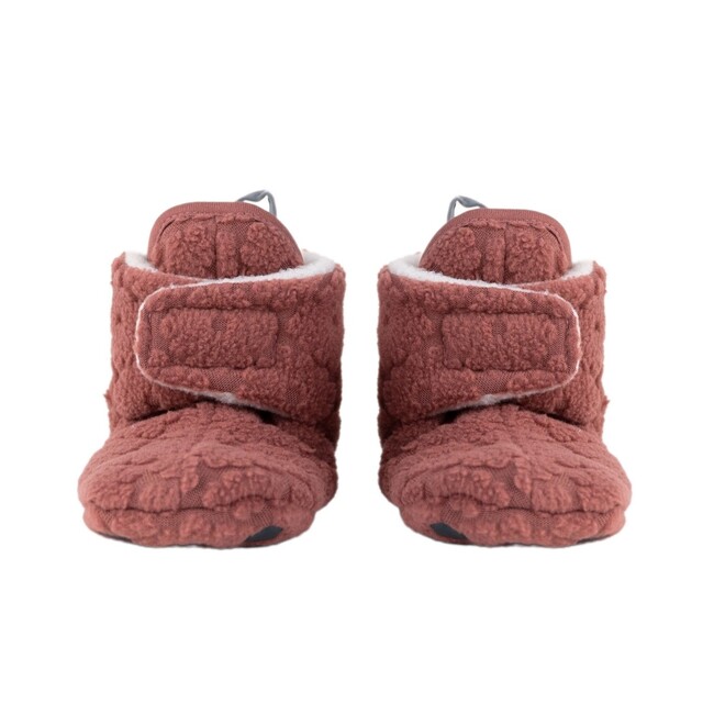 LODGER Slipper Folklore Fleece Rosewood 2022 veľkosť:6–12m