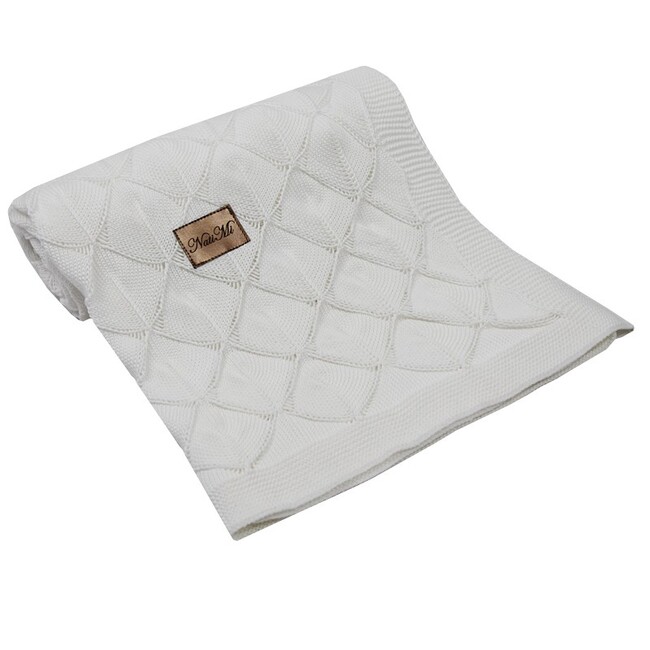 E-shop Natimi Bambusová deka KOC-09 farba:white