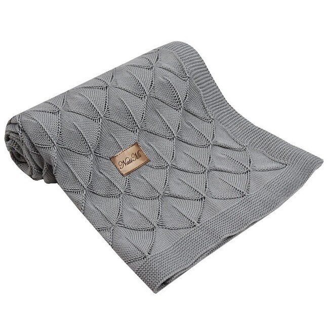 E-shop Natimi Bambusová deka KOC-09 farba:light grey