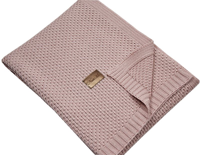 E-shop Natimi KOC-10 Bavlnená dečka farba:rose pink